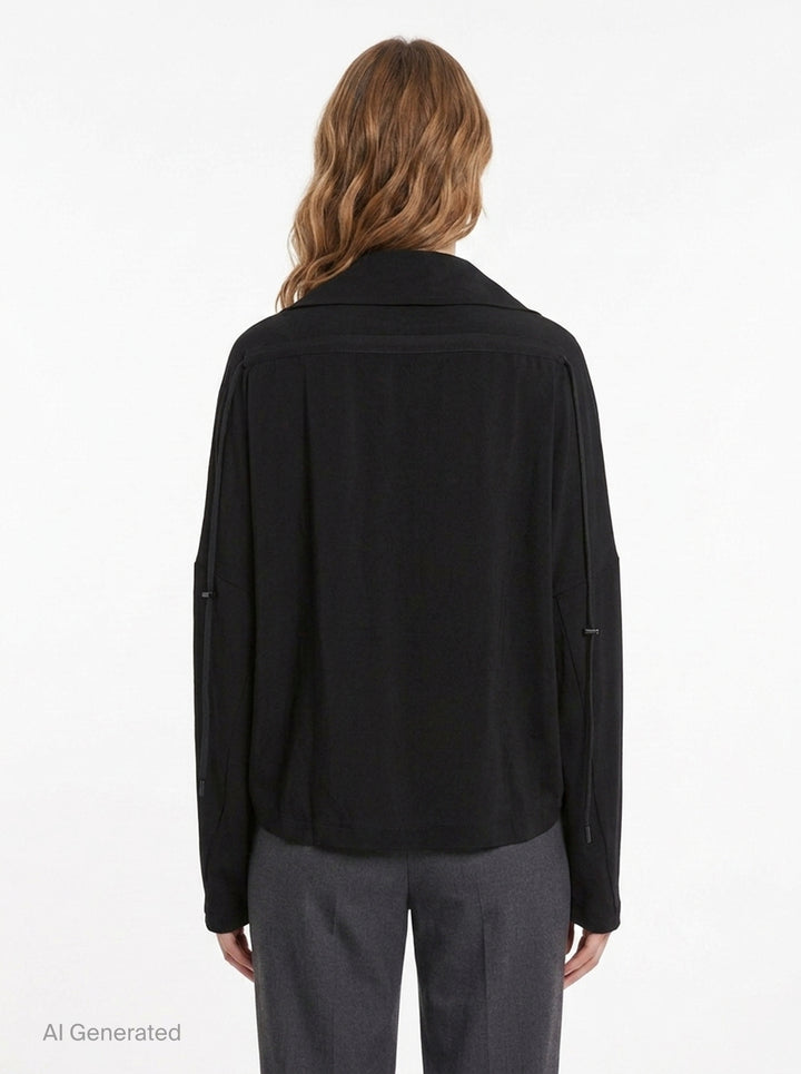 Square Blouson Jacket | Yohji Yamamoto | Club21 - back