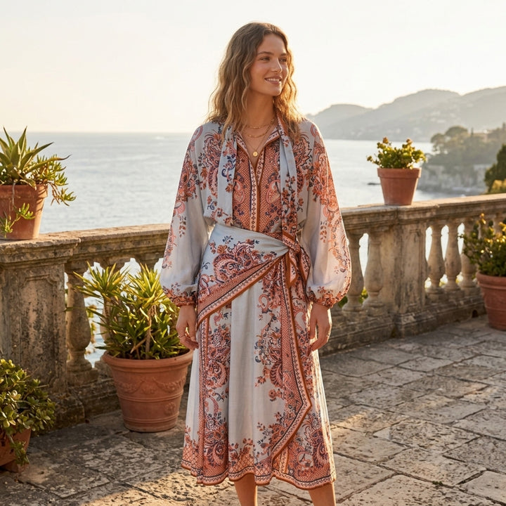 Aster Scarf Midi Skirt | Zimmermann | Club21 - lifestyle