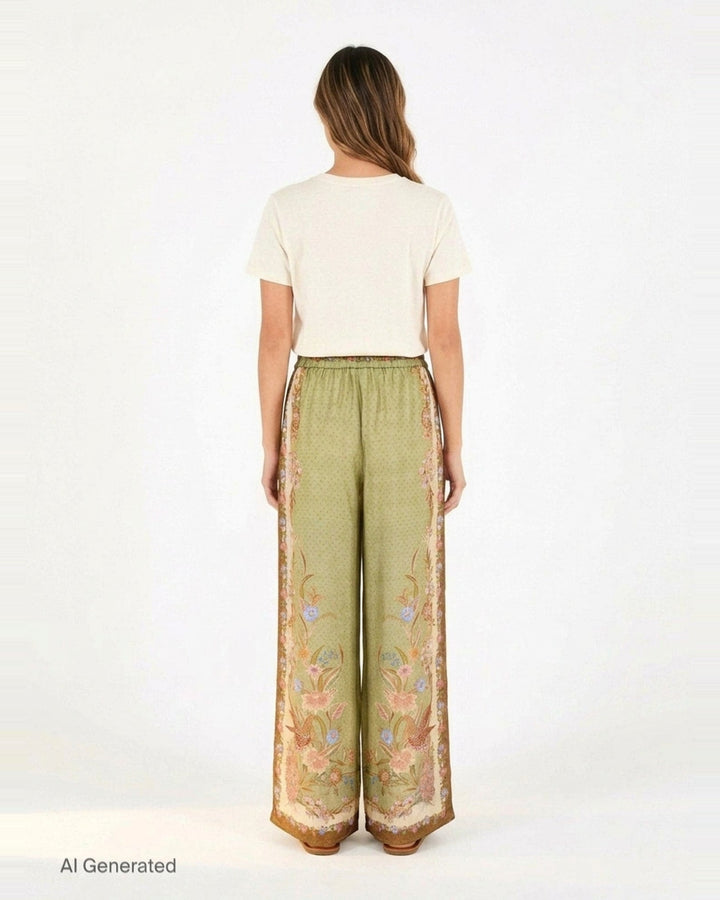 Indra Relaxed Pant | Zimmermann | Club21 - back