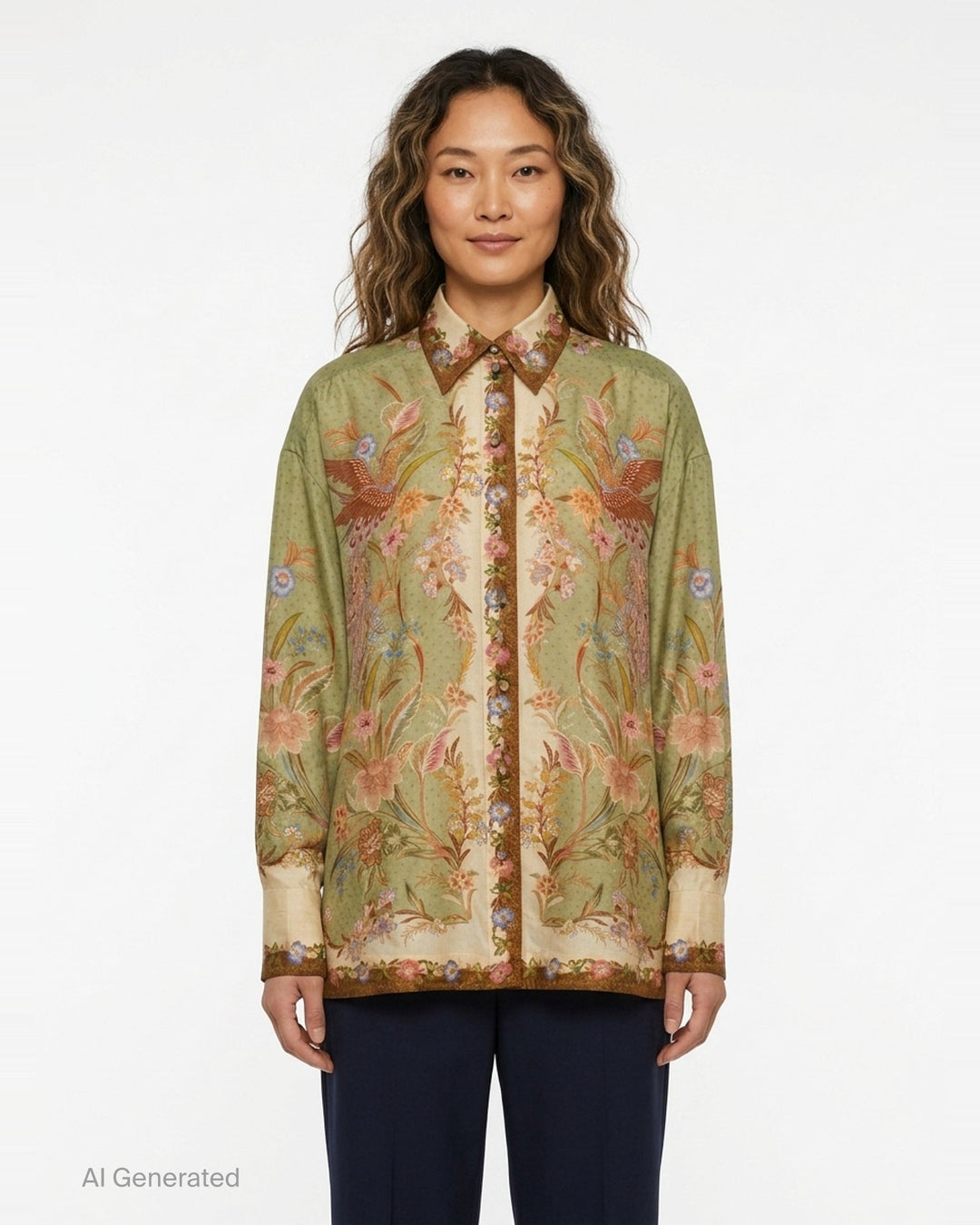 Indra Relaxed Shirt | Zimmermann | Club21 - front