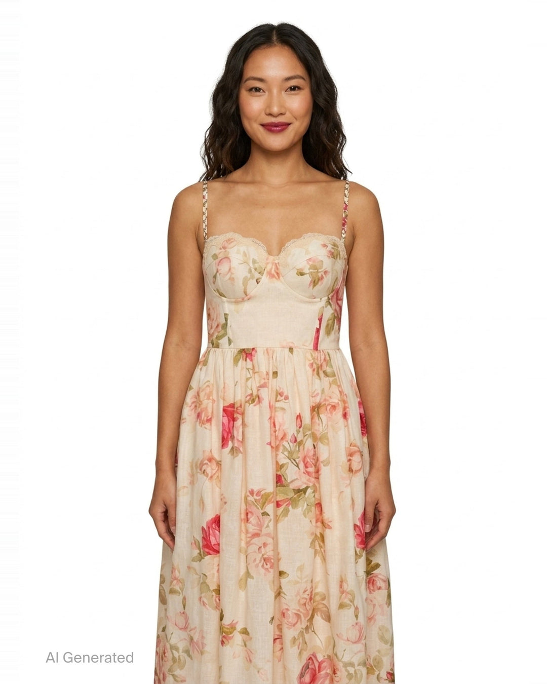 Roselight Picnic Maxi Dress | Zimmermann | Club21 - front