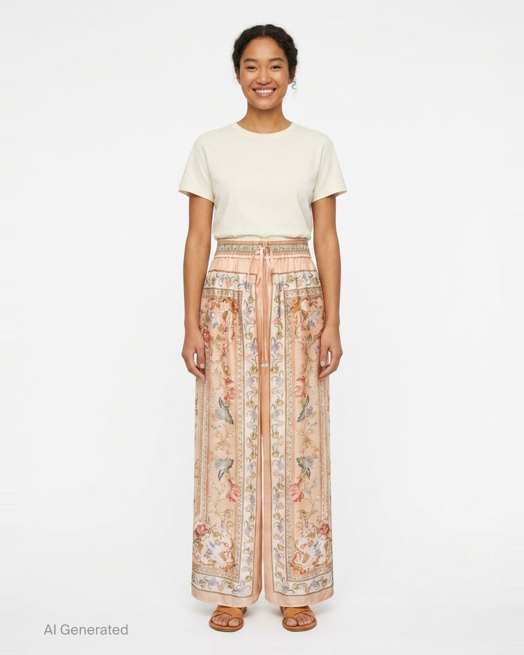 Roselight Relaxed Pants | Zimmermann | Club21 - front