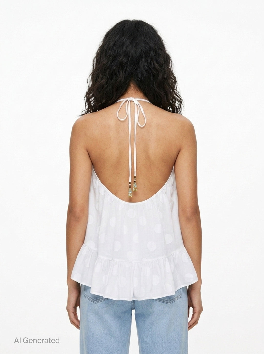 Solstice Halter Mini Top | Zimmermann | Club21 - back