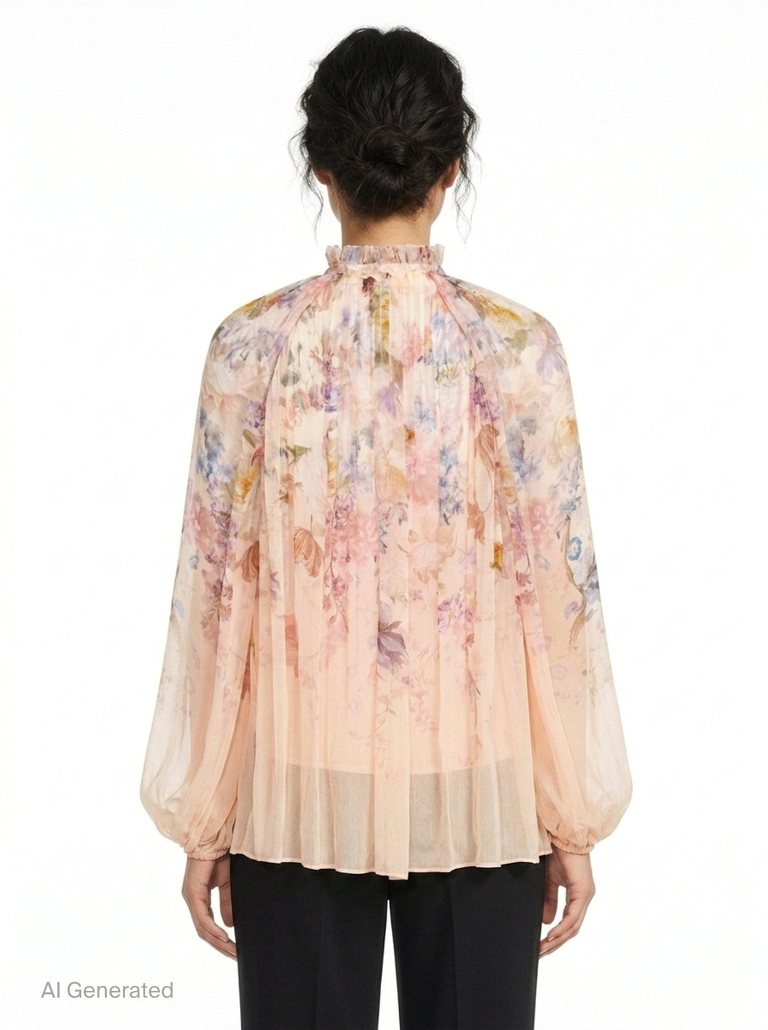 Valiant Billow Blouse | Zimmermann | Club21 - back