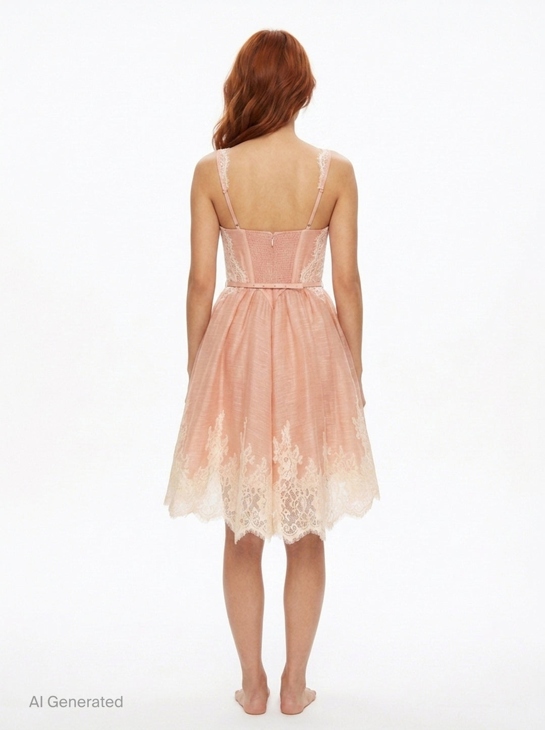 Valiant Lace Trim Mini Dress | Zimmermann | Club21 - back