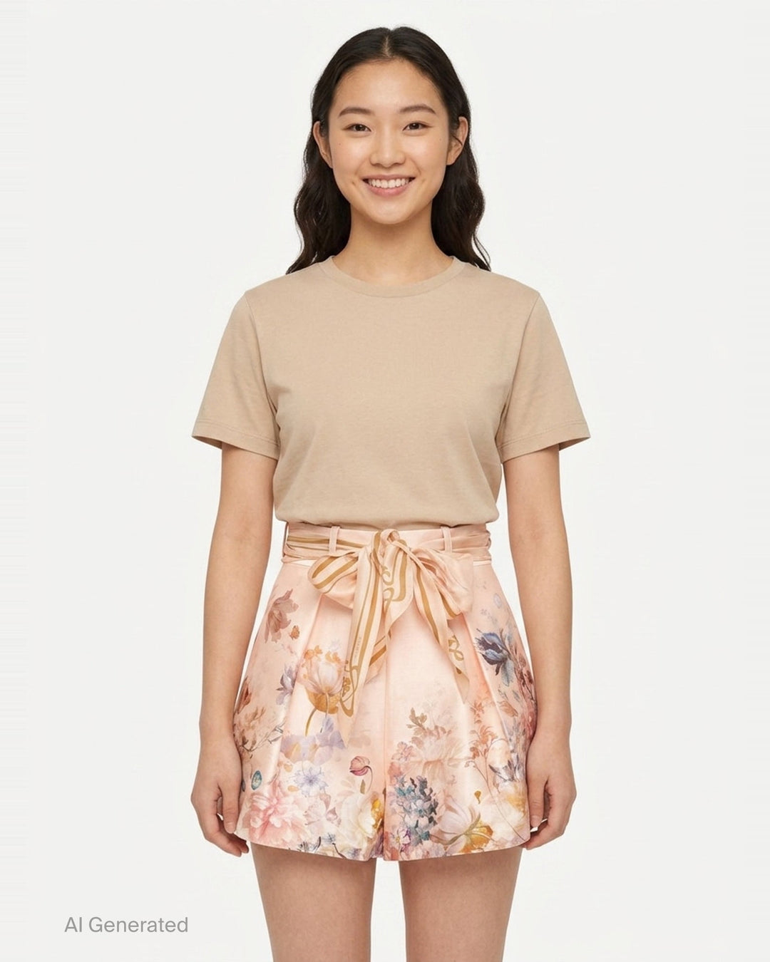 Valiant Tuck Shorts | Zimmermann | Club21 - front