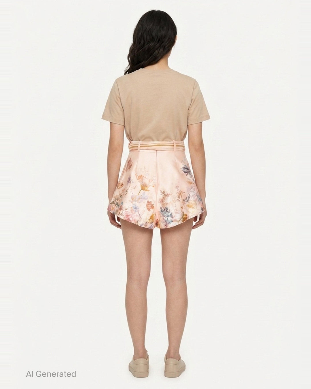 Valiant Tuck Shorts | Zimmermann | Club21 - back