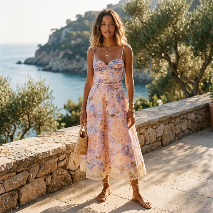 Valiant Tucked Midi Dress | Zimmermann | Club21 - lifestyle
