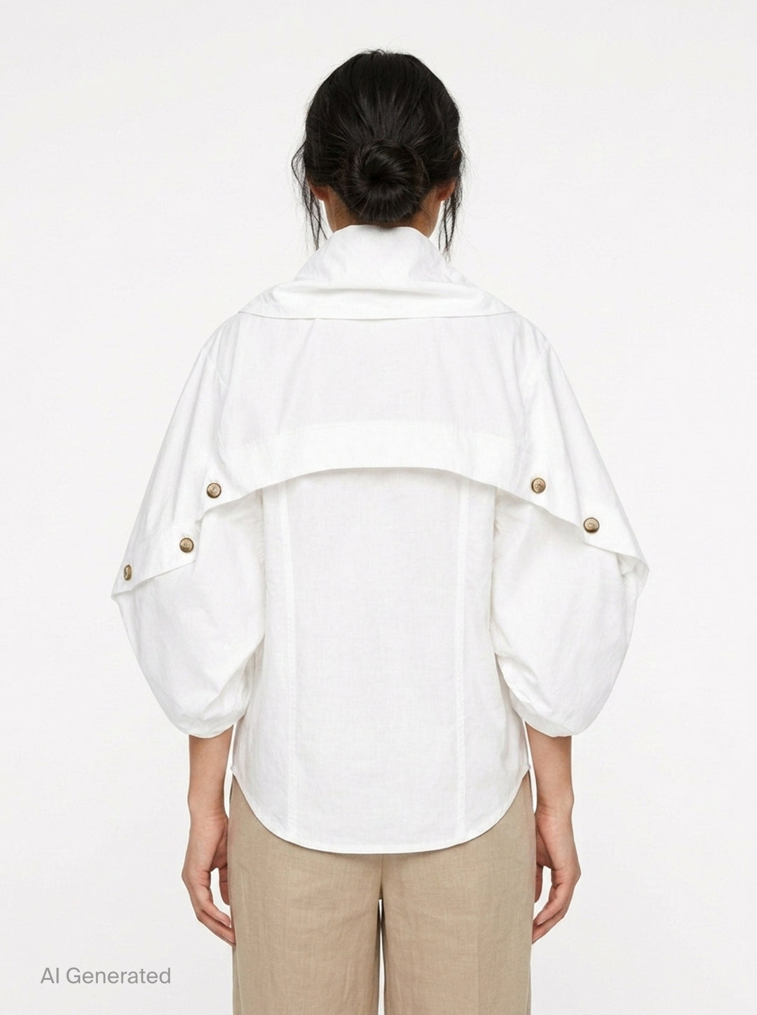 Valiant Utility Shirt | Zimmermann | Club21 - back