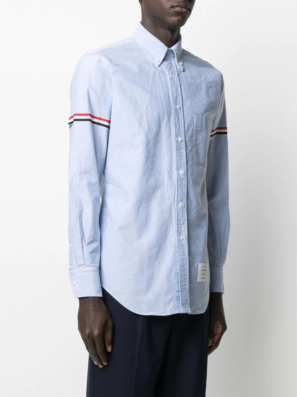 Oxford Grosgrain Armband Classic Shirt