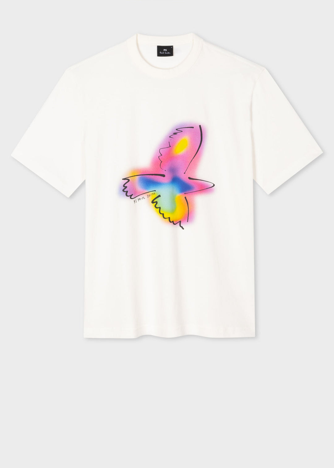 Mens T-Shirt Spray Bird