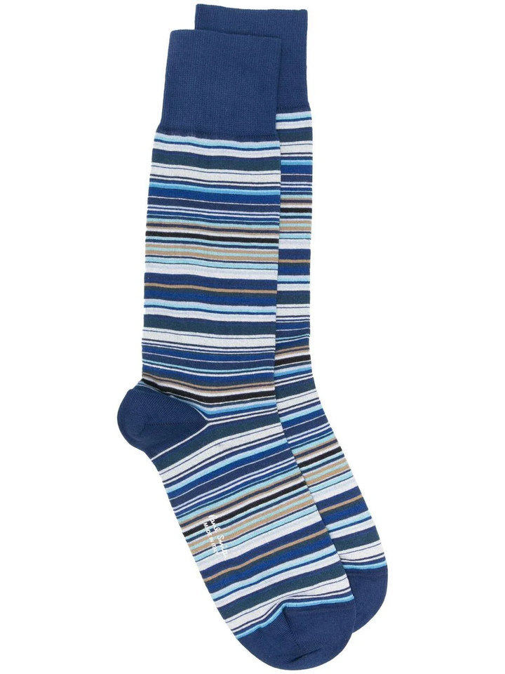 Men Sock Signature Stripe