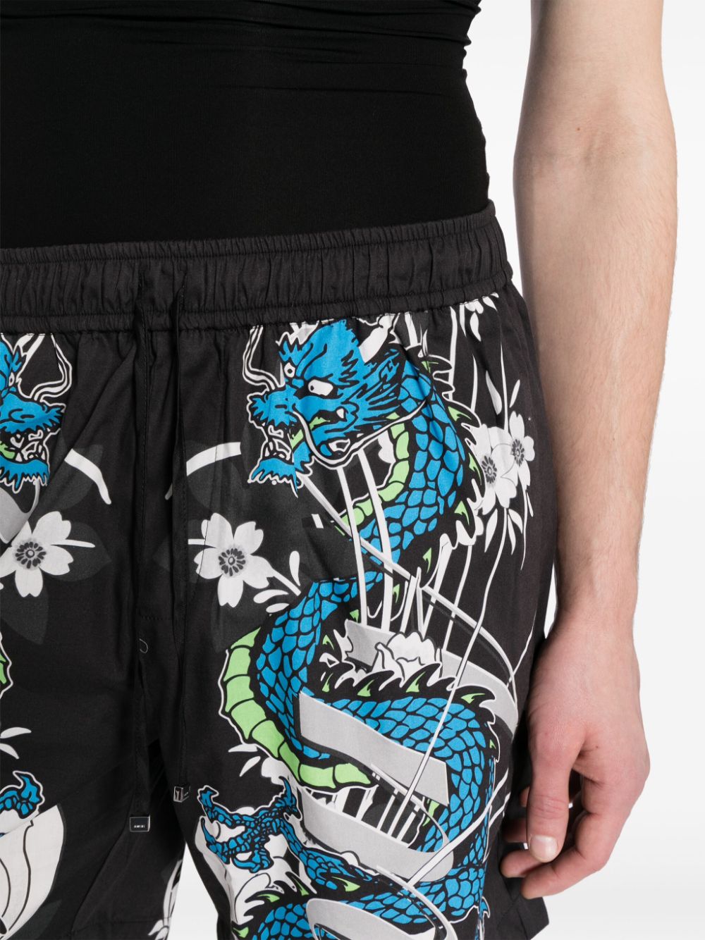 Poplin Dragon Short