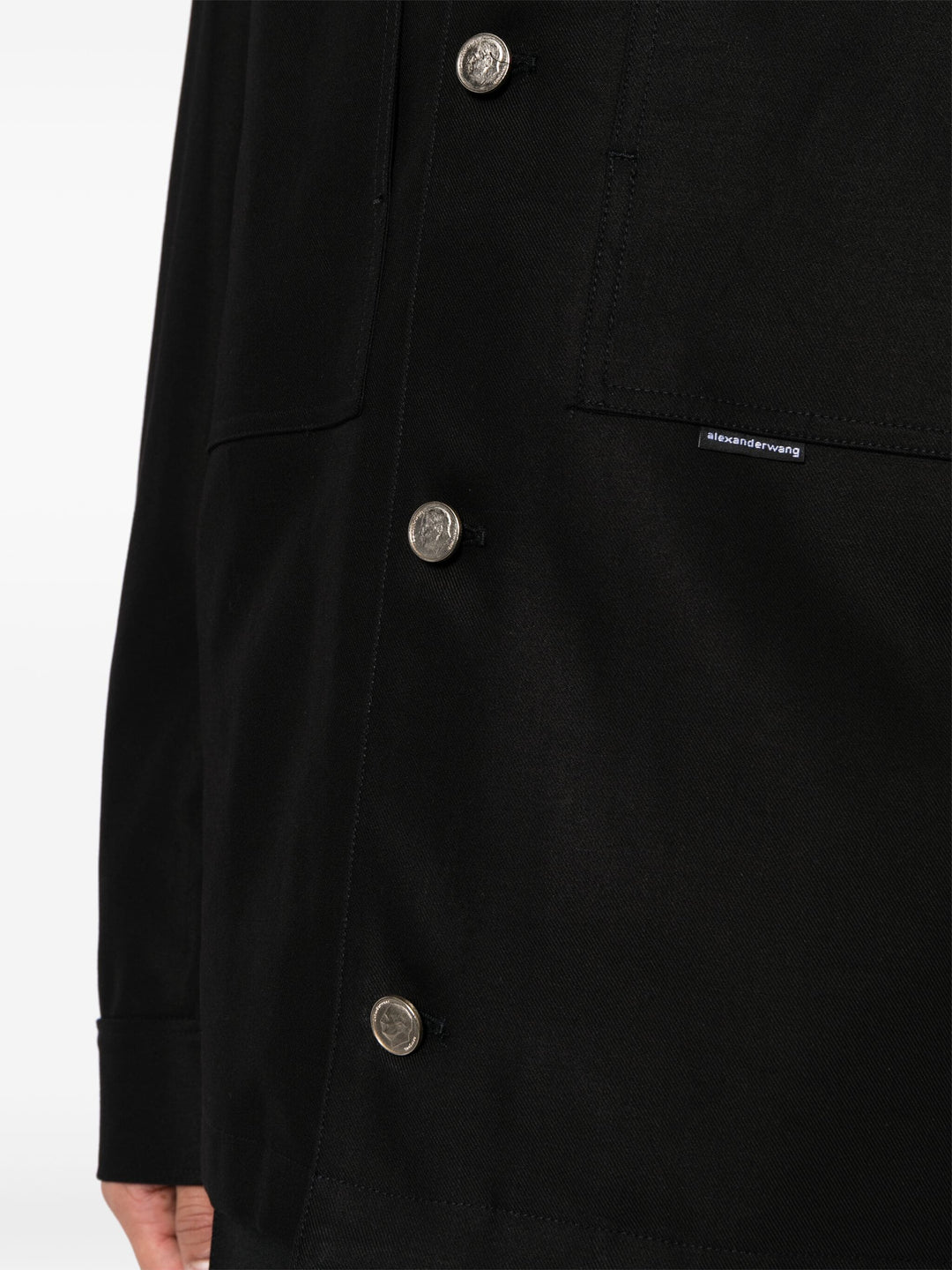 Oversized Pocket Shirt In Cotton Twill