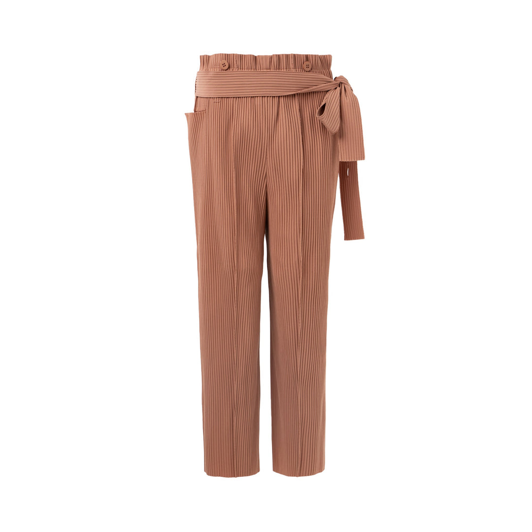 Fine Knit Pleats Bottom 1 Pants