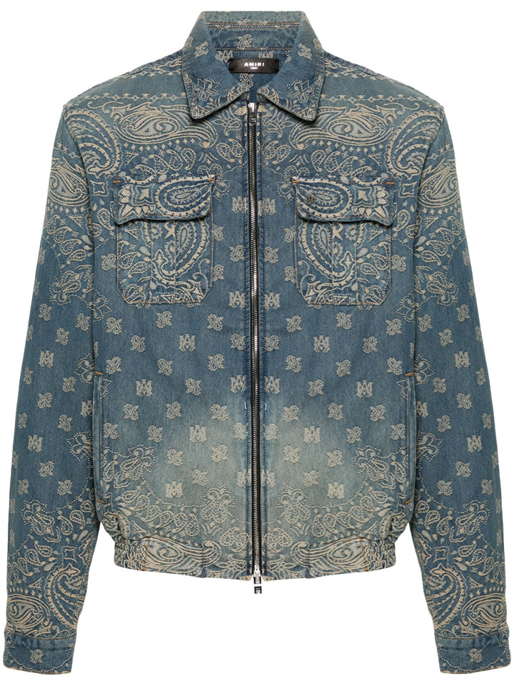 Bandana Jacquard Blouson