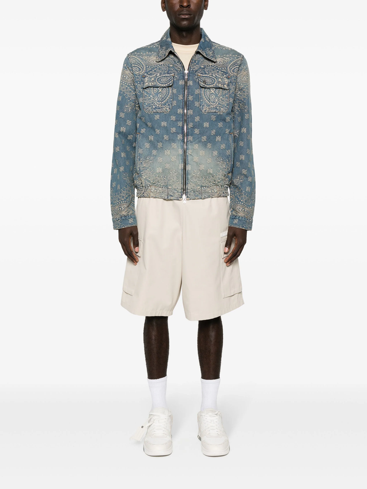 Bandana Jacquard Blouson