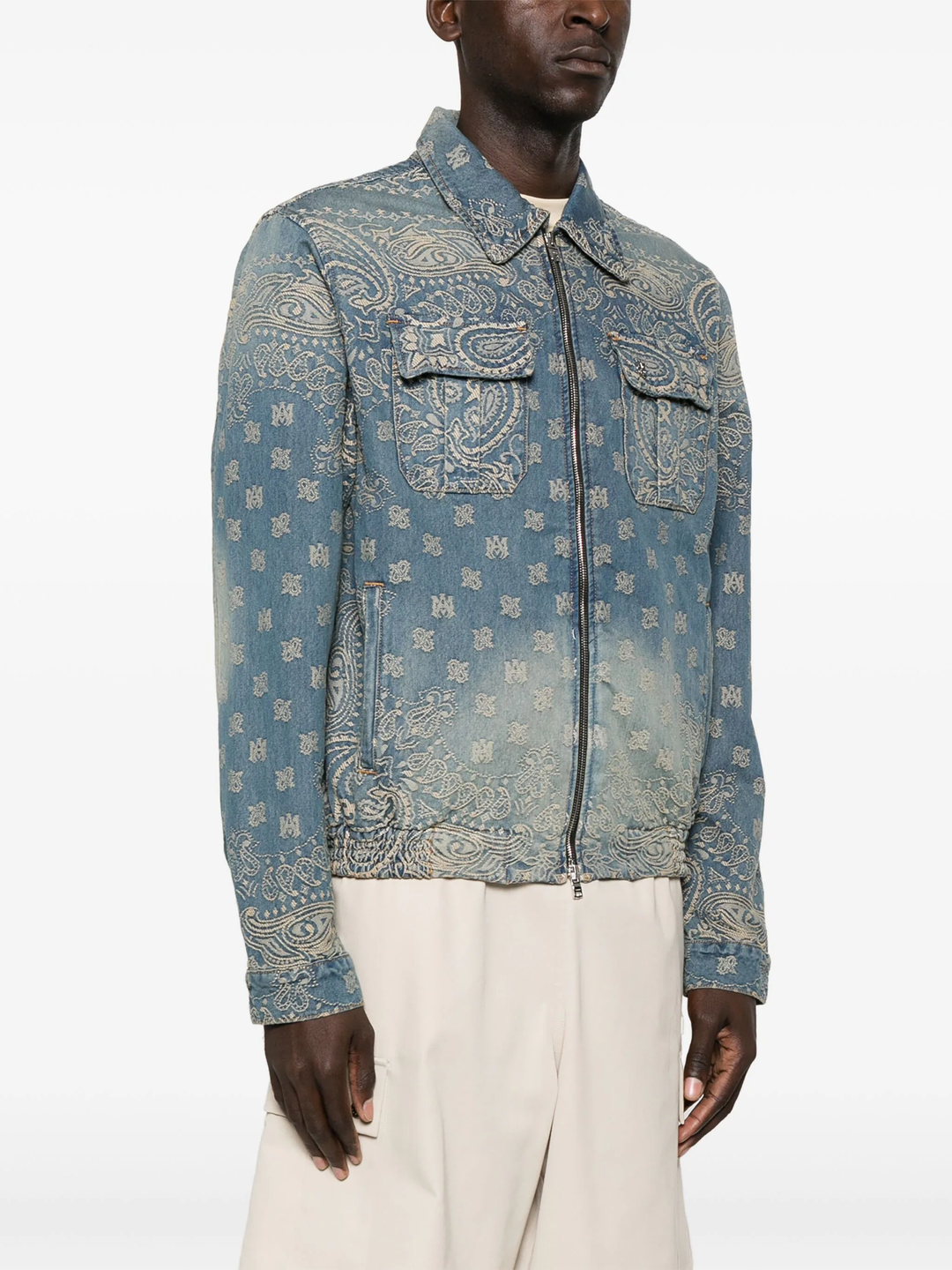 Bandana Jacquard Blouson