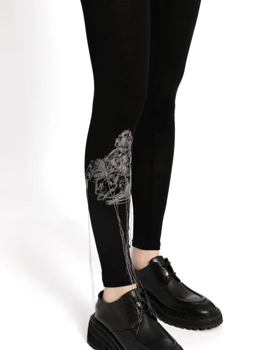 Embroidery Leggings