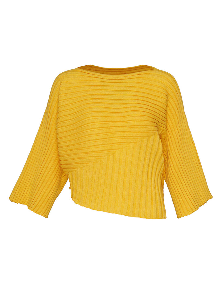 Cotton Cashmere Knit Top