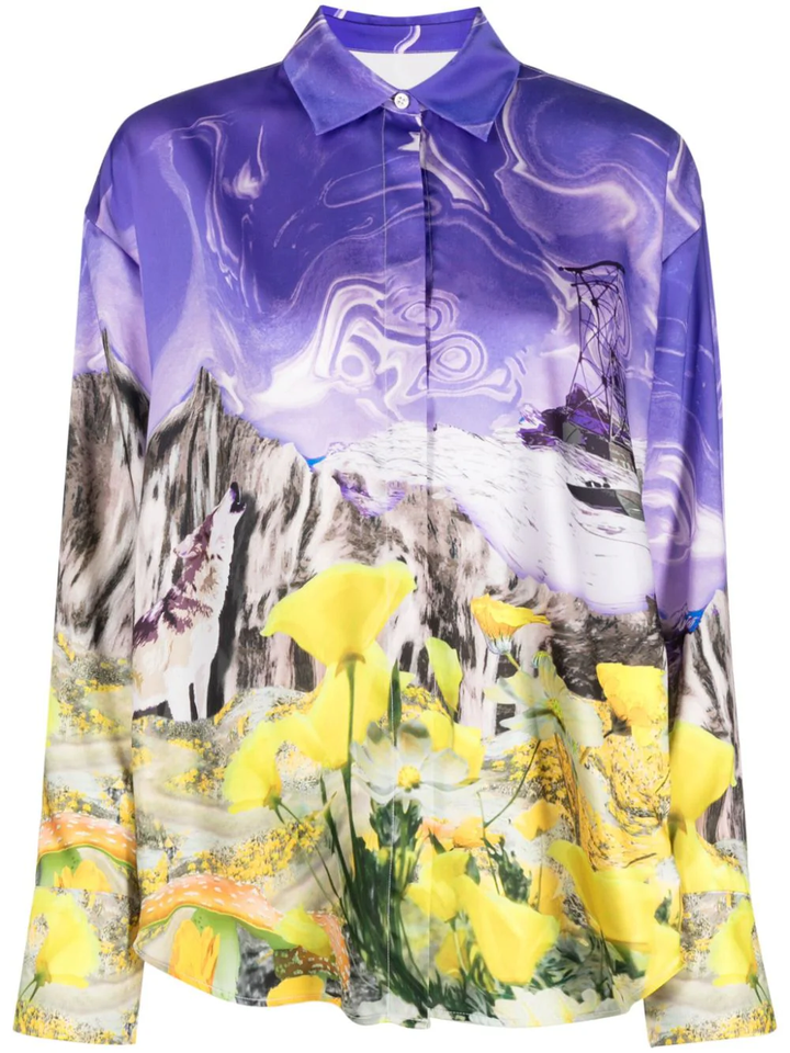 Scenic Print Shirt