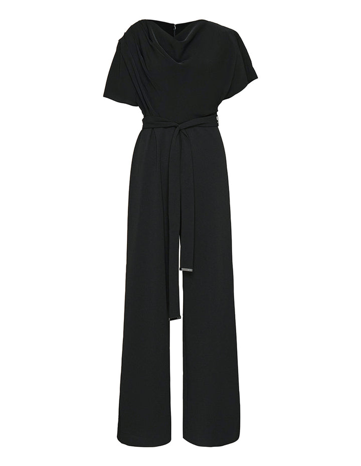 Drapey Crepe Scuba Jumpsuit