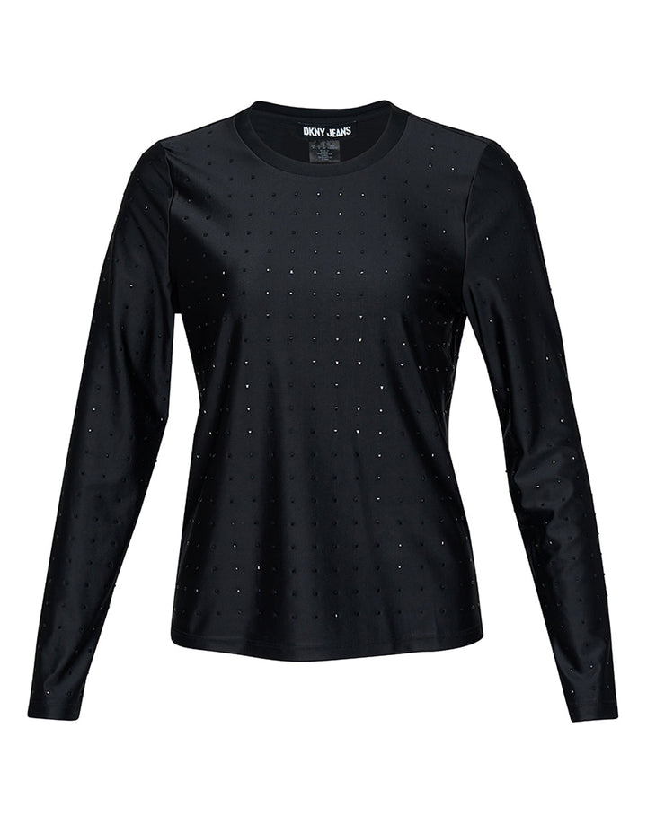 Tricot Studded Top