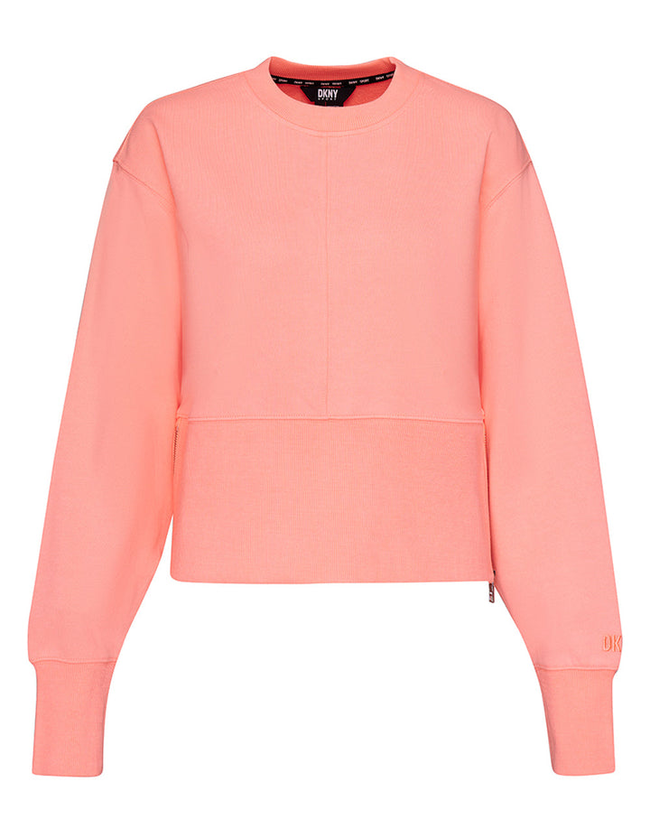 Tompkins Terry Cropped Crew Neck Sweatshirt