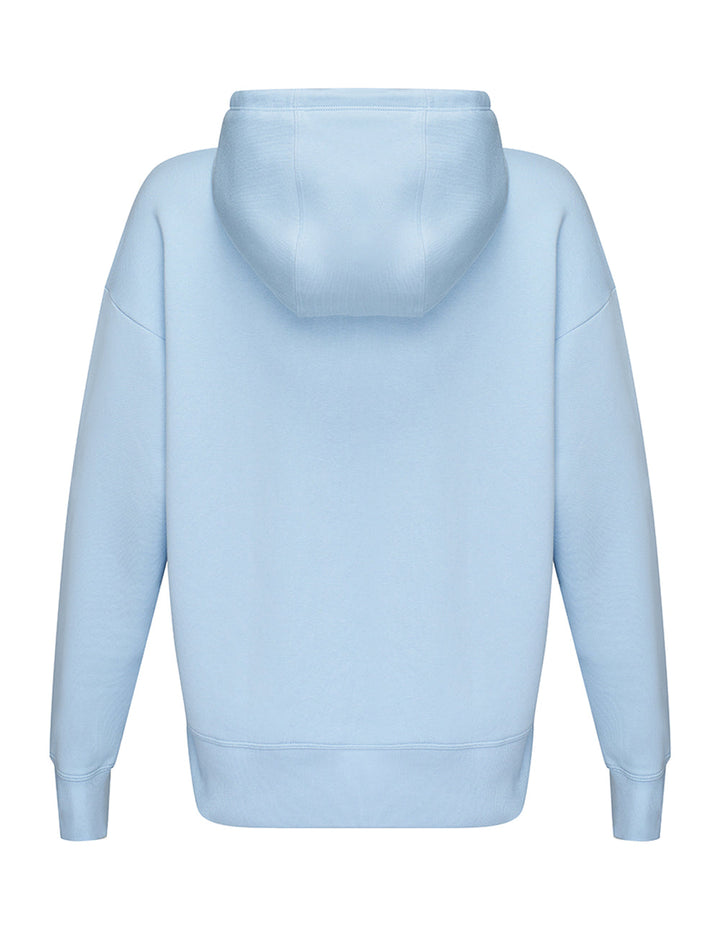 Logo Fleece Metallic Bubble Sweatshirt