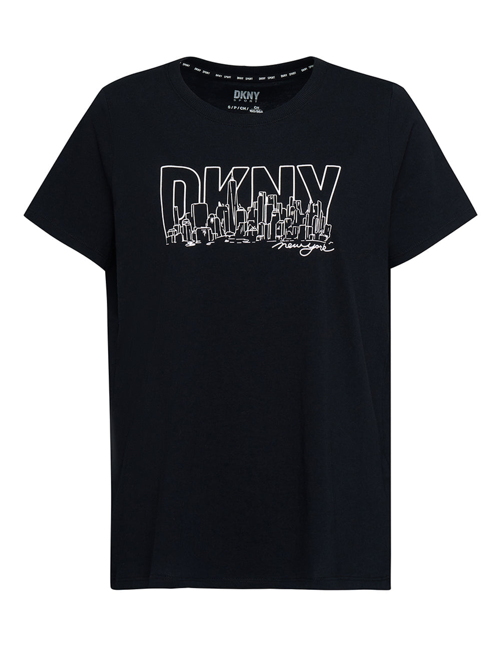 Tompkins Jersey Skyline Sketch Tee