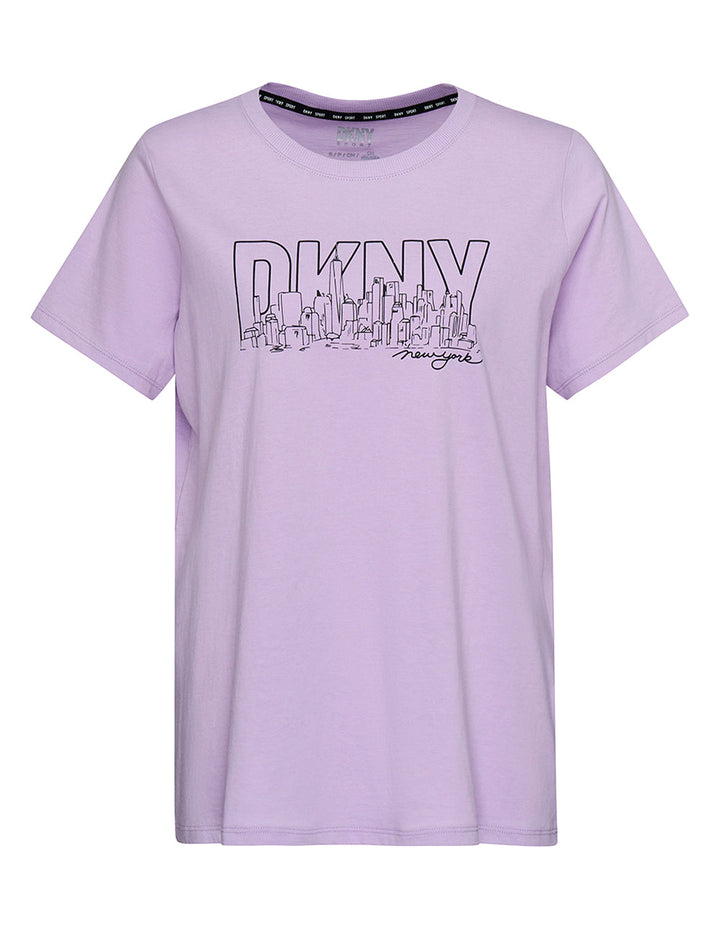 Tompkins Jersey Skyline Sketch Tee