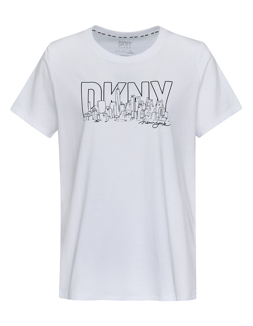 Tompkins Jersey Skyline Sketch Tee