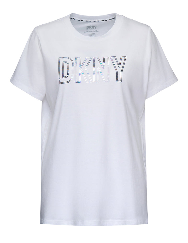 Tompkins Holographic Logo Short Sleeve Crew Neck Tee