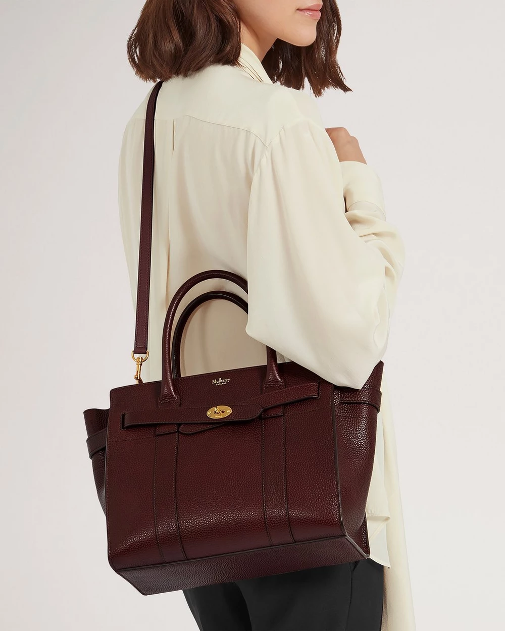 Mulberry small bayswater oxblood discount