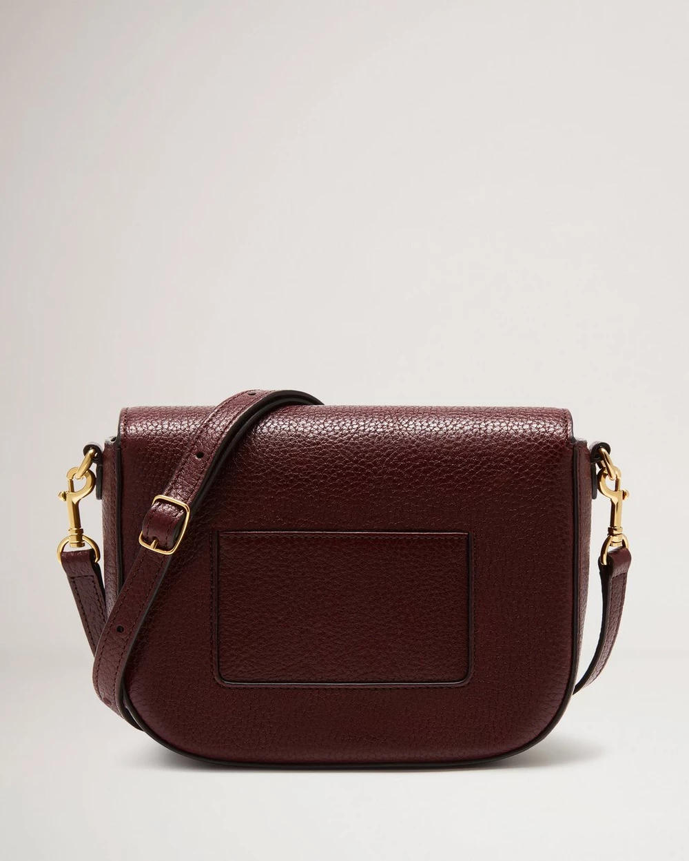 Small Darley Satchel Small Classic Grain (Oxblood)