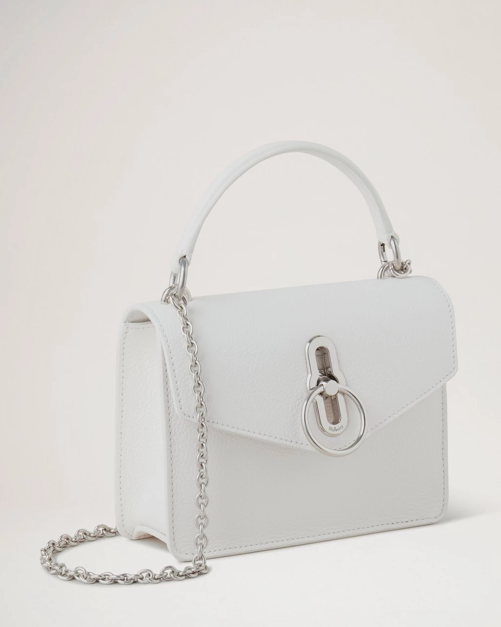 Small Amberley Crossbody White Small Classic Grain