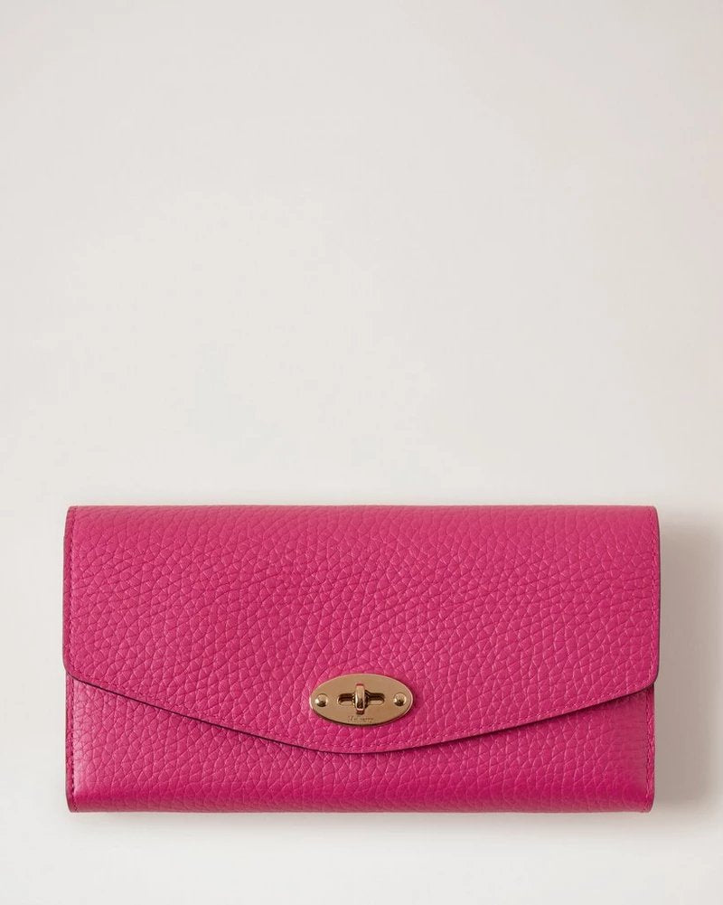 Darley Wallet Heavy Grain (Mulberry Pink)