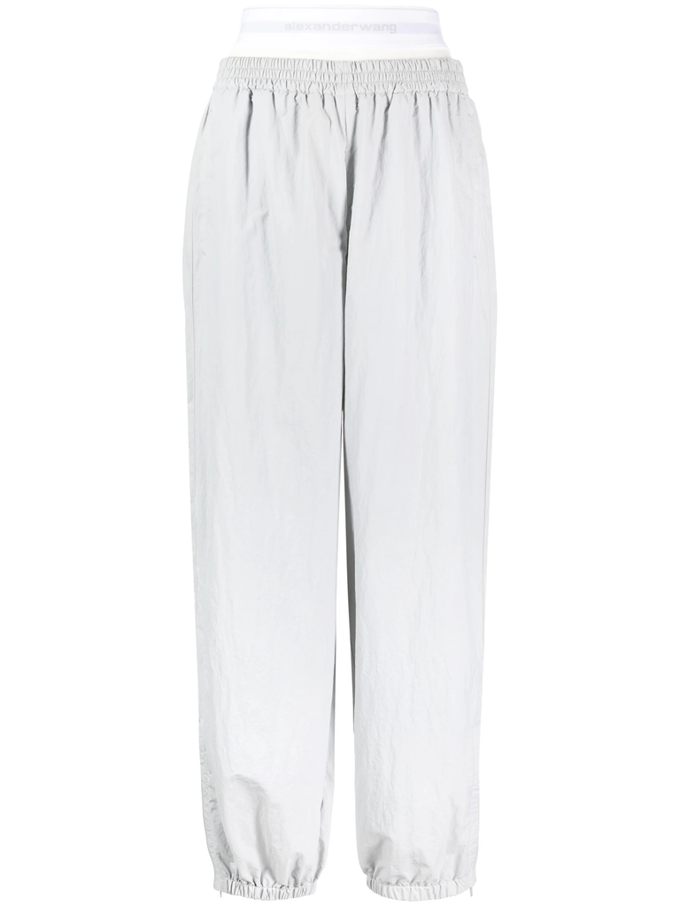 alexander wang track pants grey