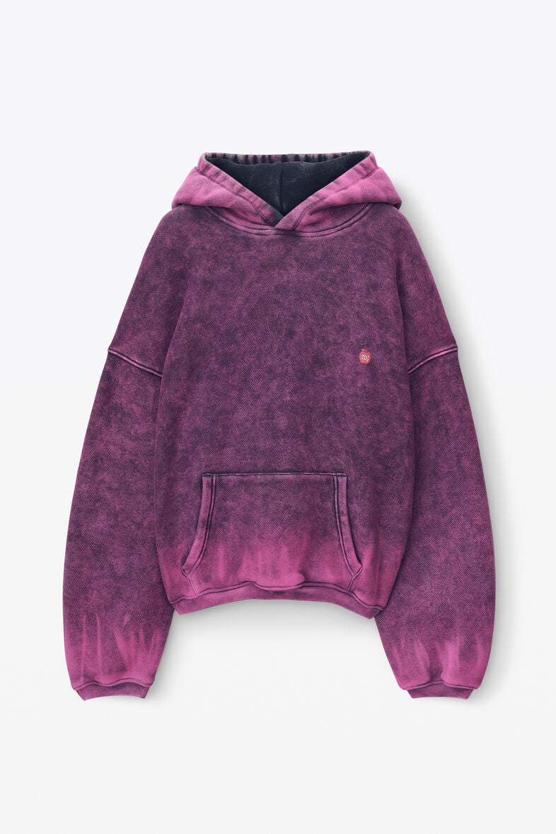 Puff Hooded Sweatshirt In Terry