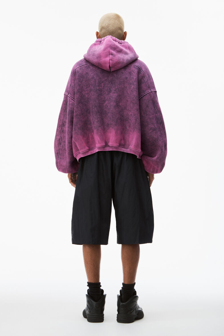 Puff Hooded Sweatshirt In Terry