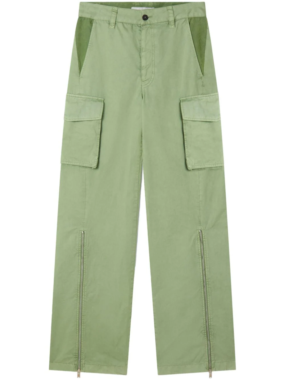 Garment Dye Cargo Trousers