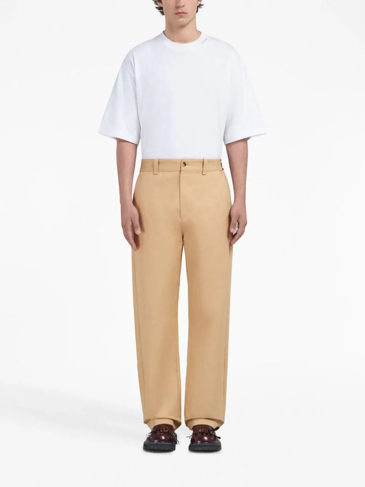 Pants In Cotton Gabardine