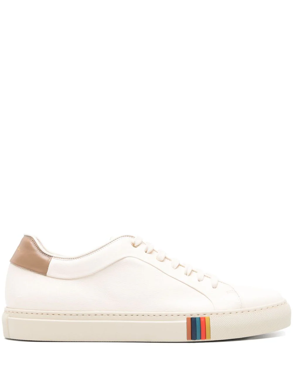 Mens Shoe Basso White Cream