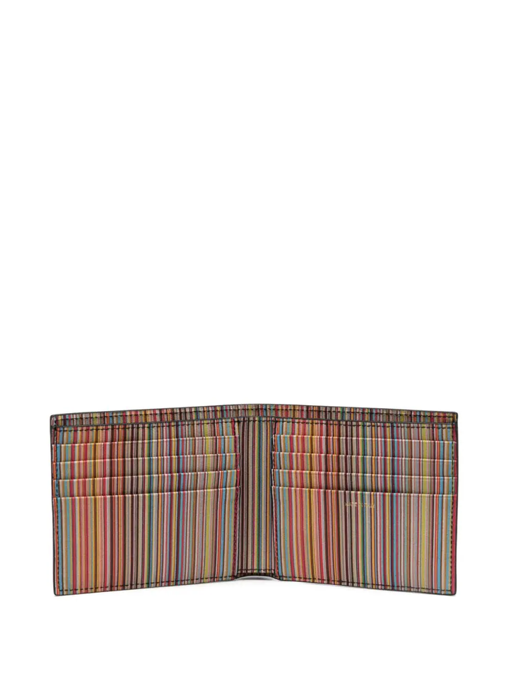 Men Leather 'Signature Stripe' Interior Billfold Wallet