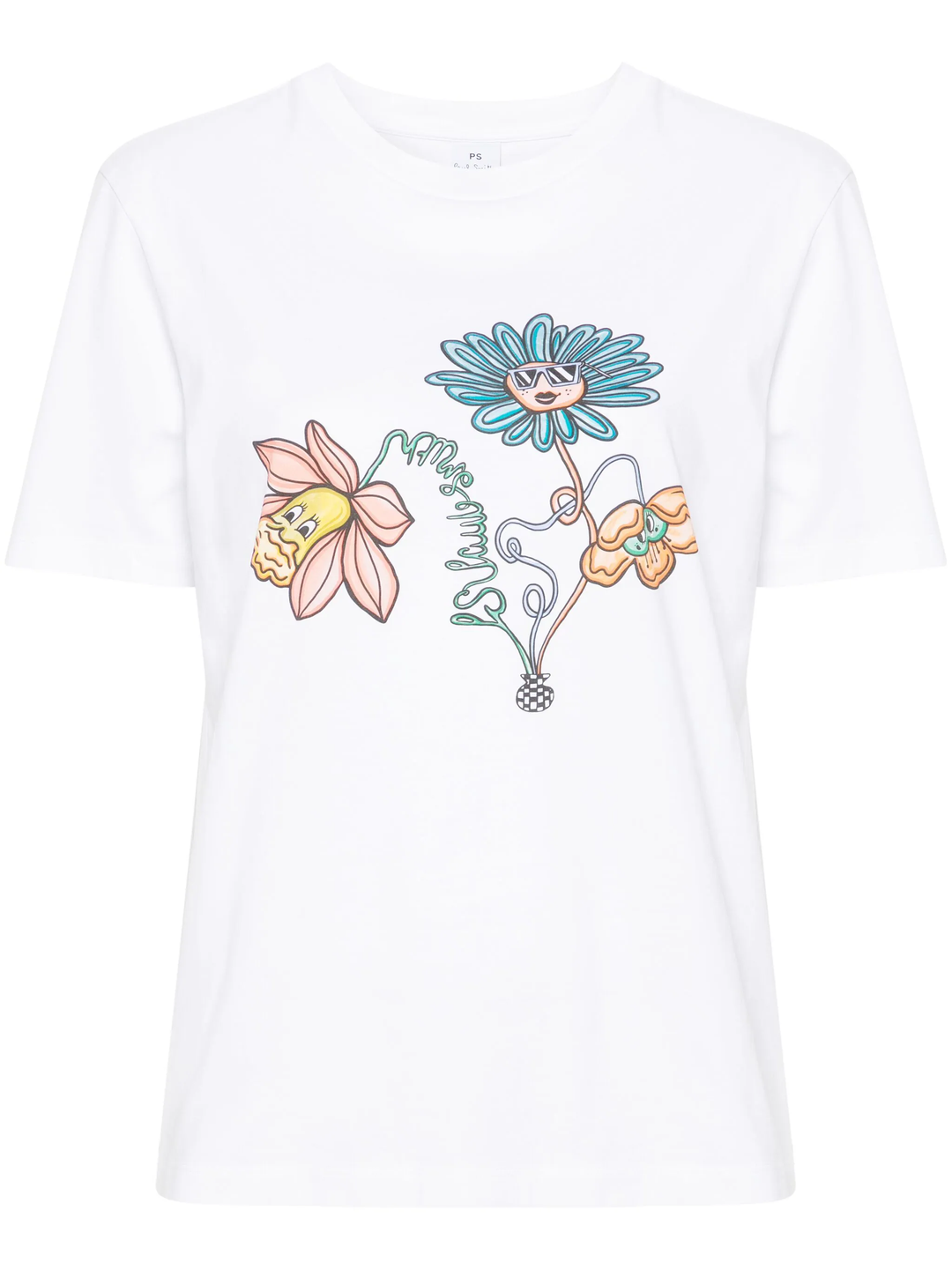 Womens Flower Race T-Shirt