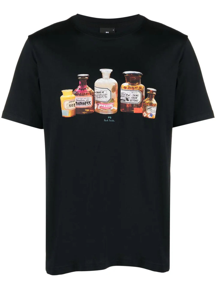 Mens Regular Fit T-Shirt Bottles