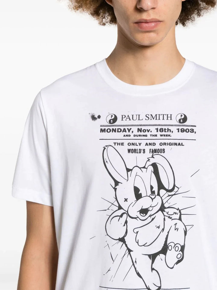 Mens Regular Fit T-Shirt Rabbit