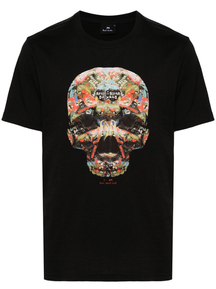 Mens Regular Fit T-Shirt Skull