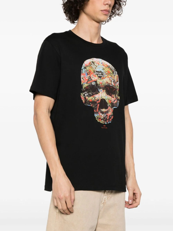 Mens Regular Fit T-Shirt Skull