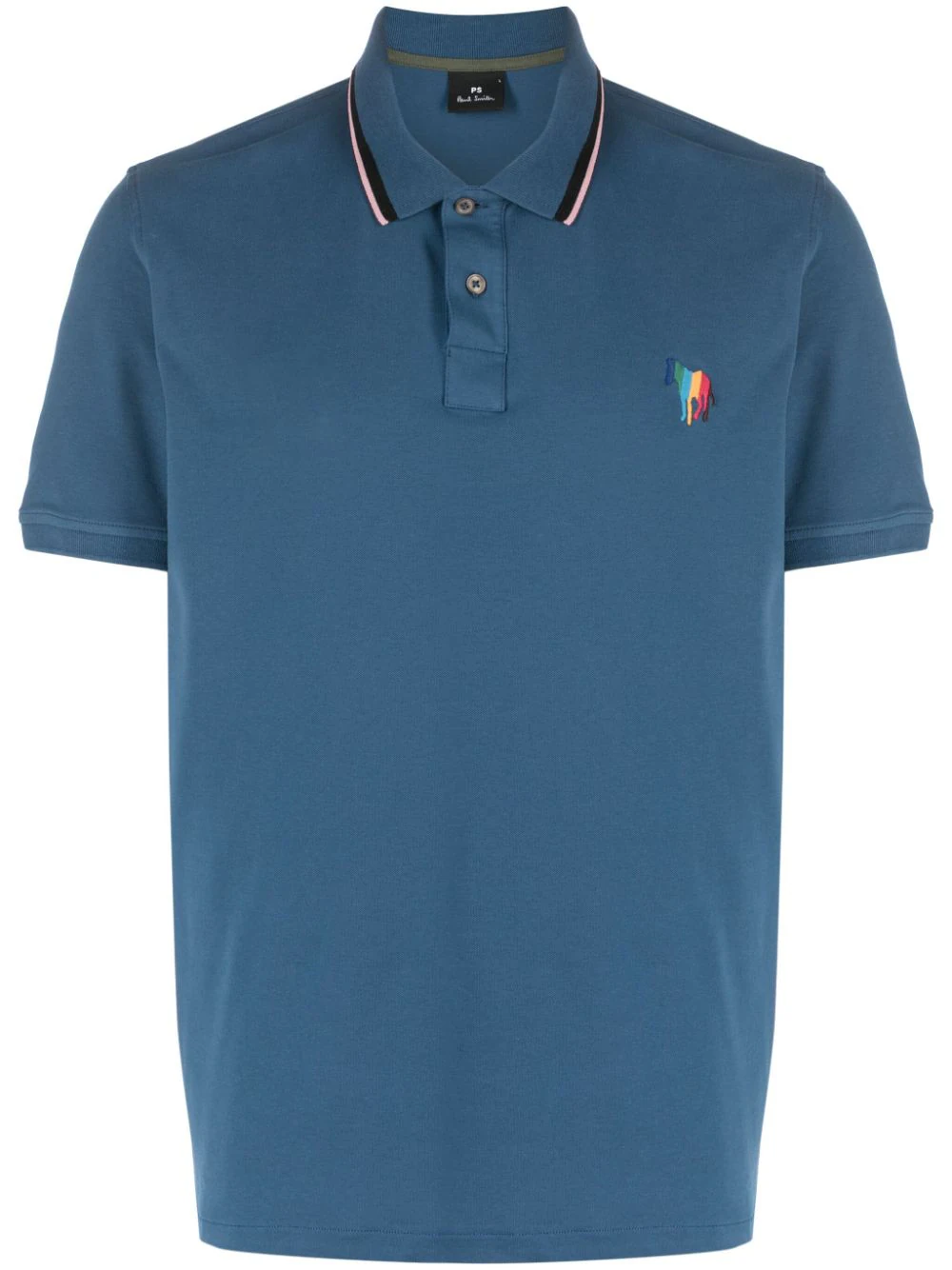 Mens Regular Fit Polo Zebra Embroidery